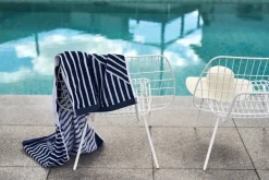 Toalla de baño Stripes 70x140 cm, azul