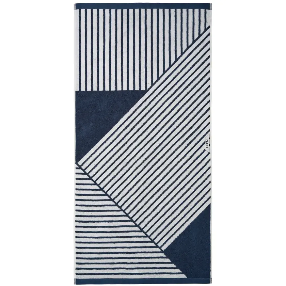 Toalla de baño Stripes 70x140 cm, azul