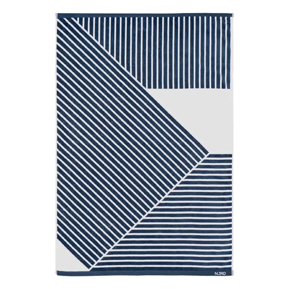 Toalla de baño Stripes 100x150 cm, Azul