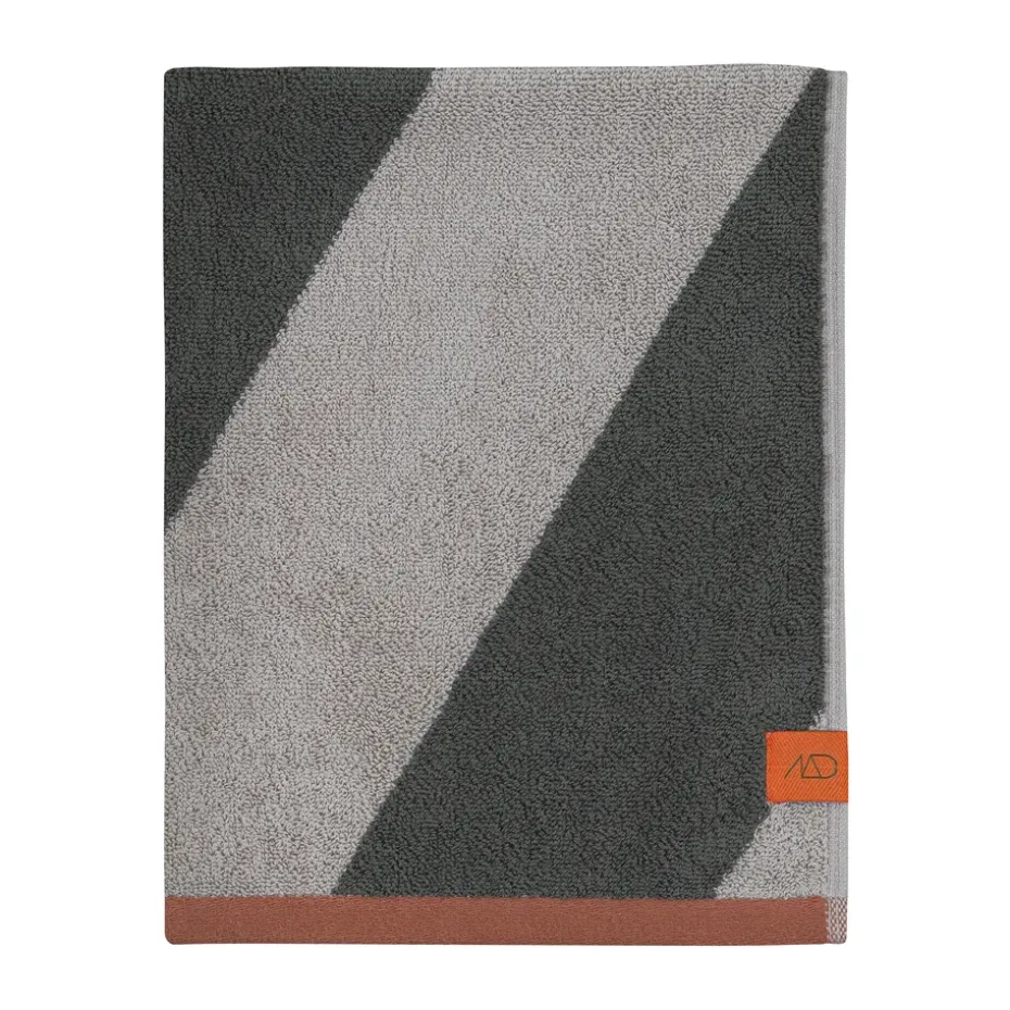 Toalla Diagonal 40x55 cm 2-pack, Dark olive