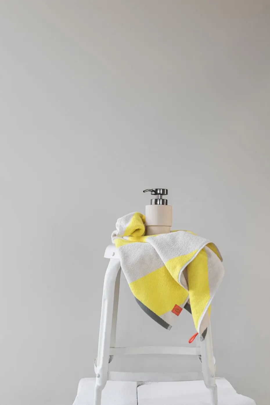 Toalla Diagonal, Yellow, 70x133 cm