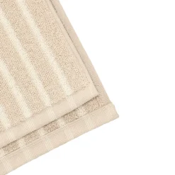 Toalla Drift 30x50 cm, Beige-blanco