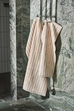Toalla Drift 30x50 cm, Beige-blanco