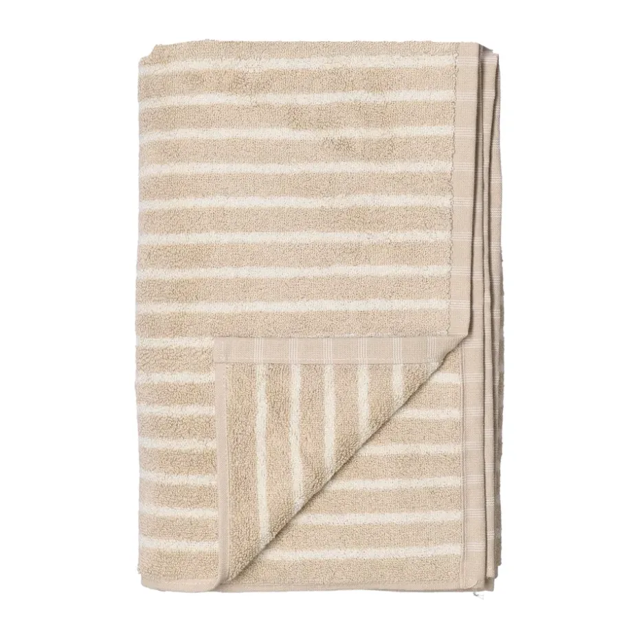 Toalla Drift 50x70 cm, Beige-blanco