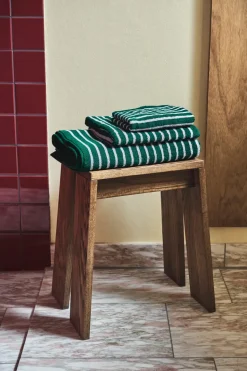 Toalla Drift 50x70 cm, Verde-morado