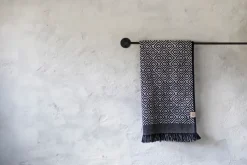 Toalla Morocco 70x135 cm, Black-white