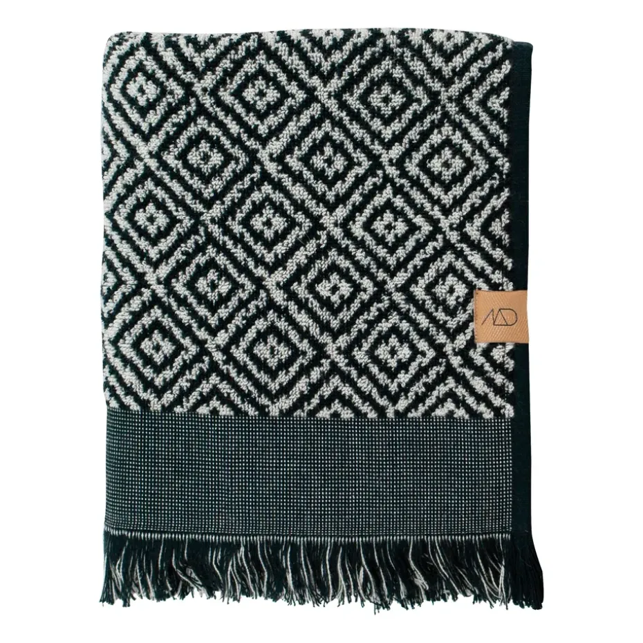 Toalla Morocco 50x90 cm, Black-white