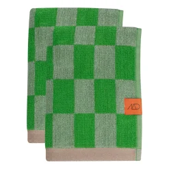 Toalla Retro, Classic green, 40x55 cm, Set de 2