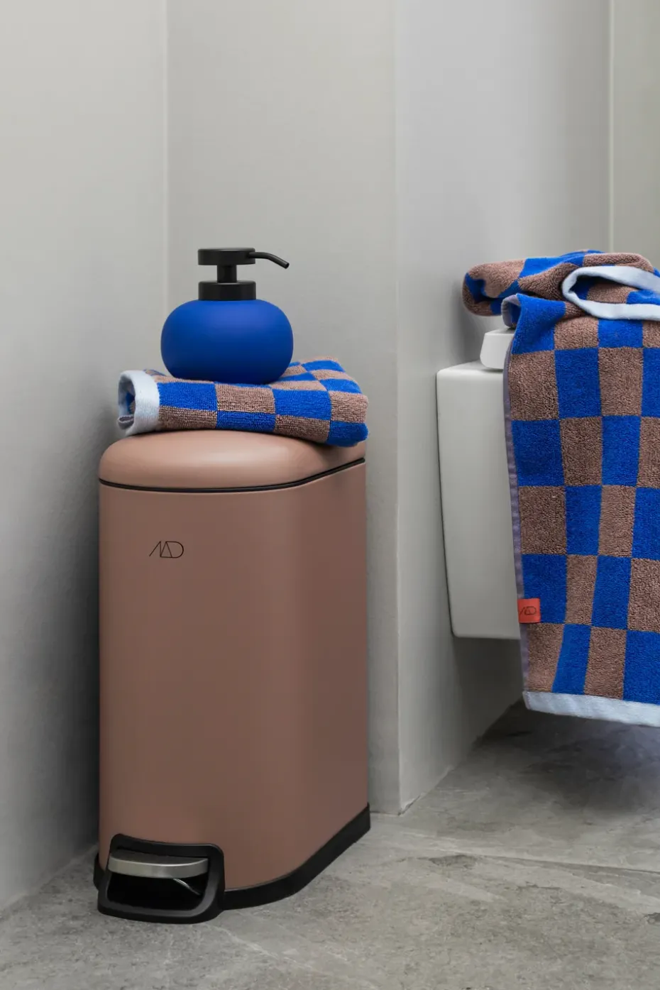 Toalla Retro, Cobalt, 70x133 cm