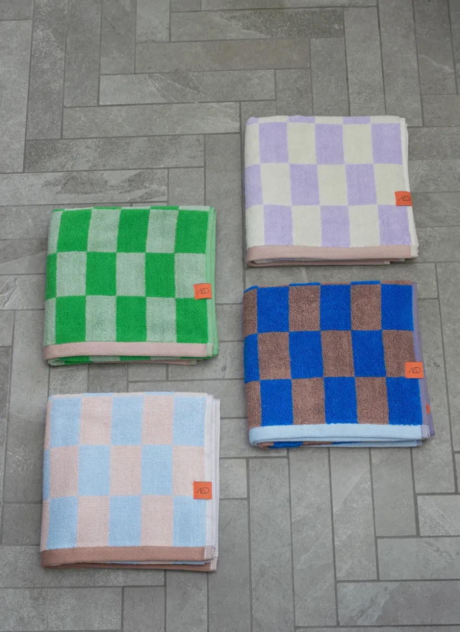 Toalla Retro, Cobalt, 70x133 cm