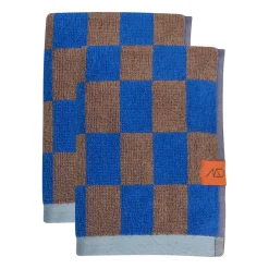 Toalla Retro, Cobalt, 40x55 cm, Set de 2