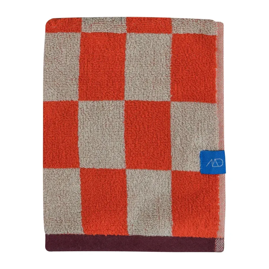 Toalla Retro, Dark orange, 50x90 cm
