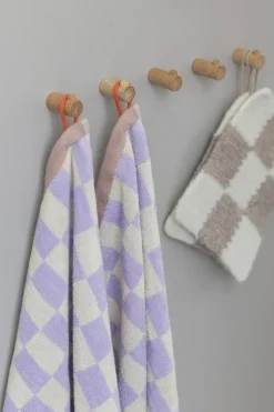 Toalla Retro, Lilac, 40x55 cm, Set de 2