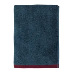 Toalla Soft 70x133 cm, Midnight blue-light grey