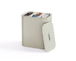 Tota Trio Luxe cesta de ropa 90 L, Ecru