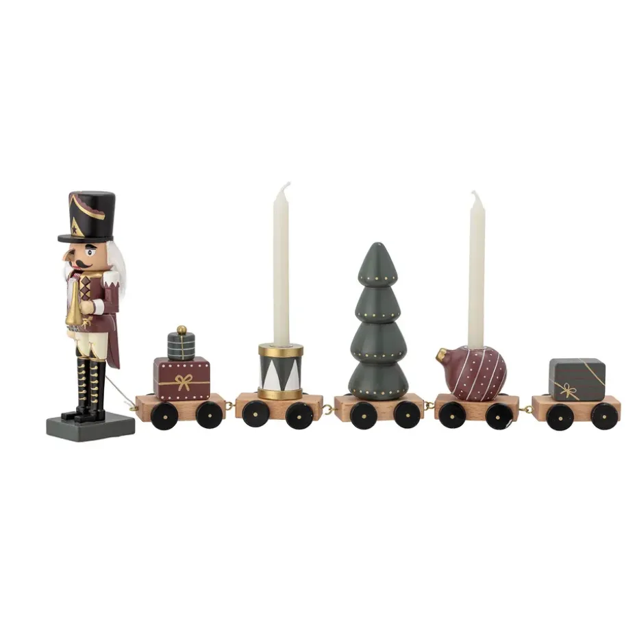 Tren de decoración Vadim nötknäppare 50 cm, verde