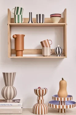 uente de servir Toppu Fgrande Ø27 cm, Caramel-lavender