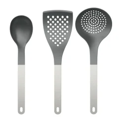 Utensilios de cocina Optima 2, 3 piezas, Nylon blanco