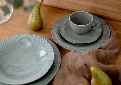 Vajilla Beat 30 piezas, Gris perla