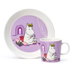 Vajilla infantil Mumin, Snorkmaiden morado