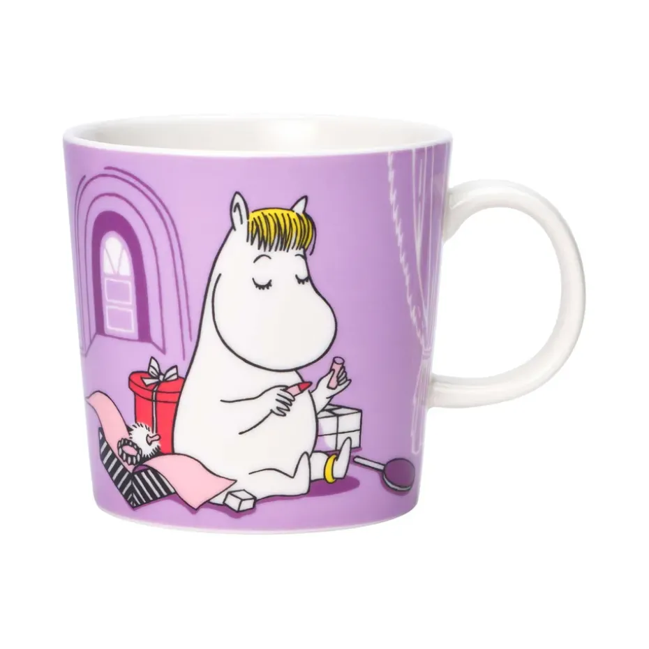 Vajilla infantil Mumin, Snorkmaiden morado