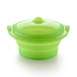Vaporera plegable Lékué, Verde