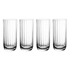 Vaso alto Rose Garden 45 cl 4 unidades, Transparente