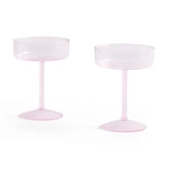 Vaso coupe Tint 20 cl 2 unidades, Rosa