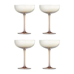 Vaso de cóctel Aston, pack de 4, Bronce