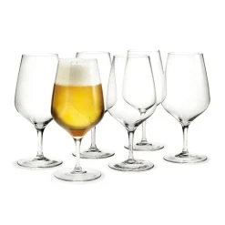 Vaso de cerveza Cabernet 64 cl, 6 unidades, Transparente