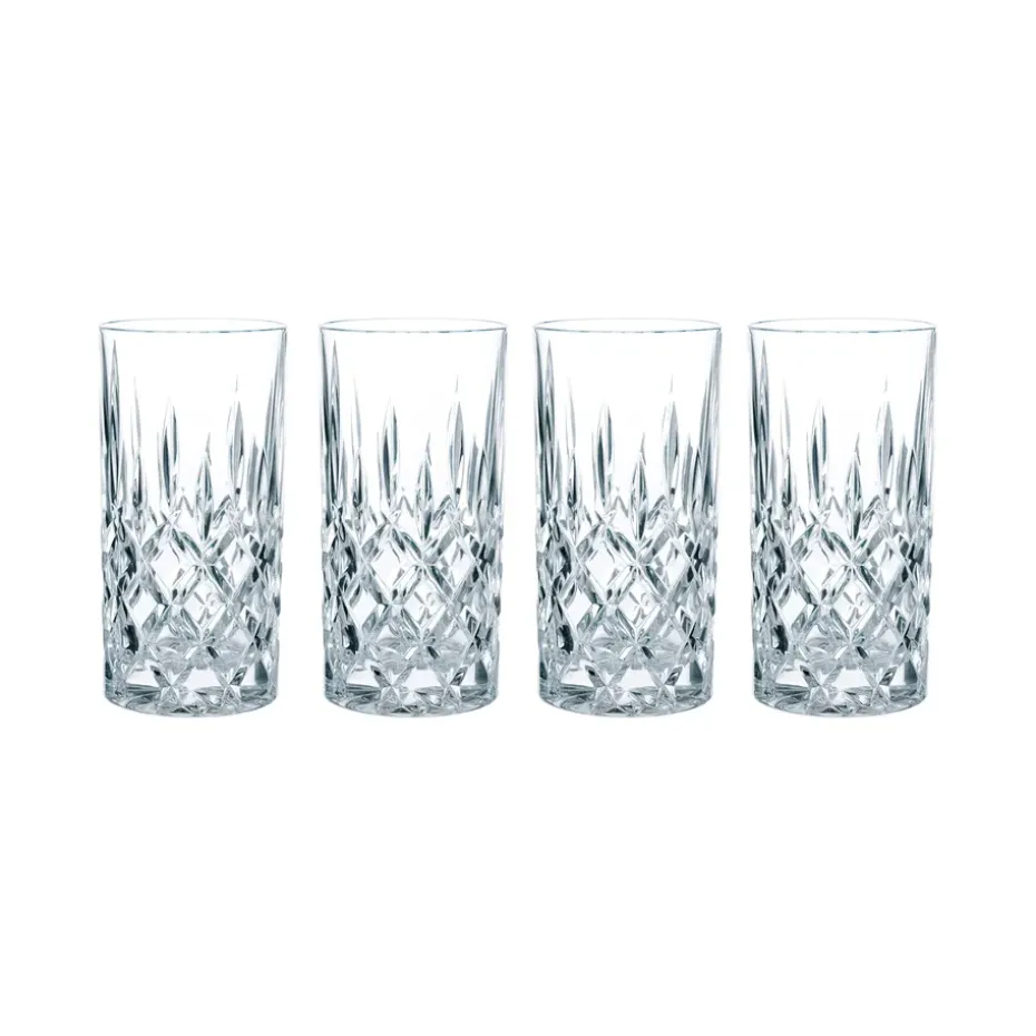 Vaso de long drink Noblesse 37,5 cl pack de 4 unidades, 37,5 cl