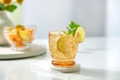 Vaso de whisky Boston 20 cl, Azafrán