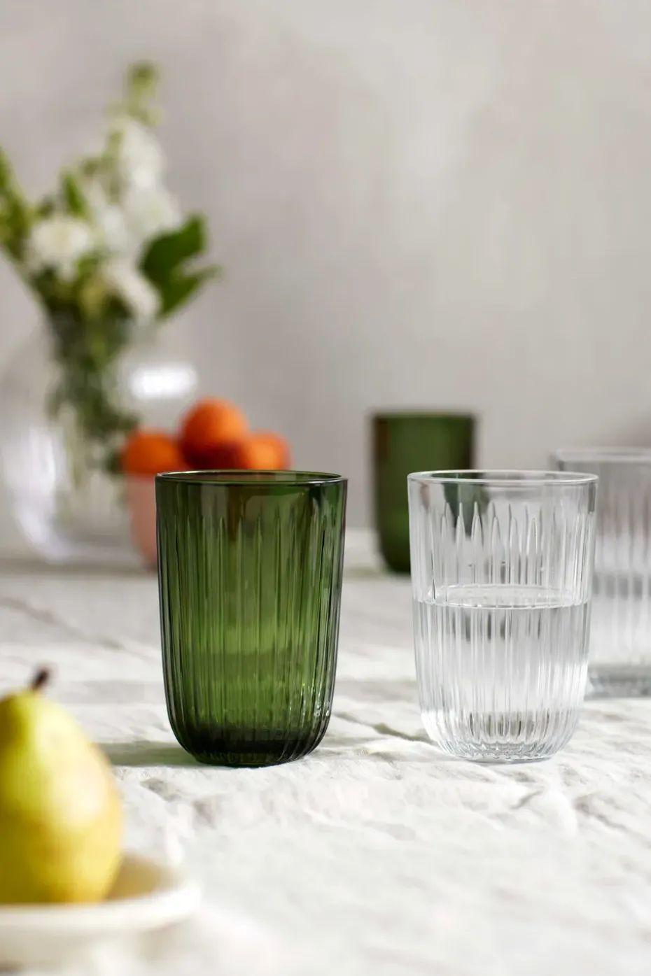 Vaso Hammershøi 37 cl 4-pack, Transparente