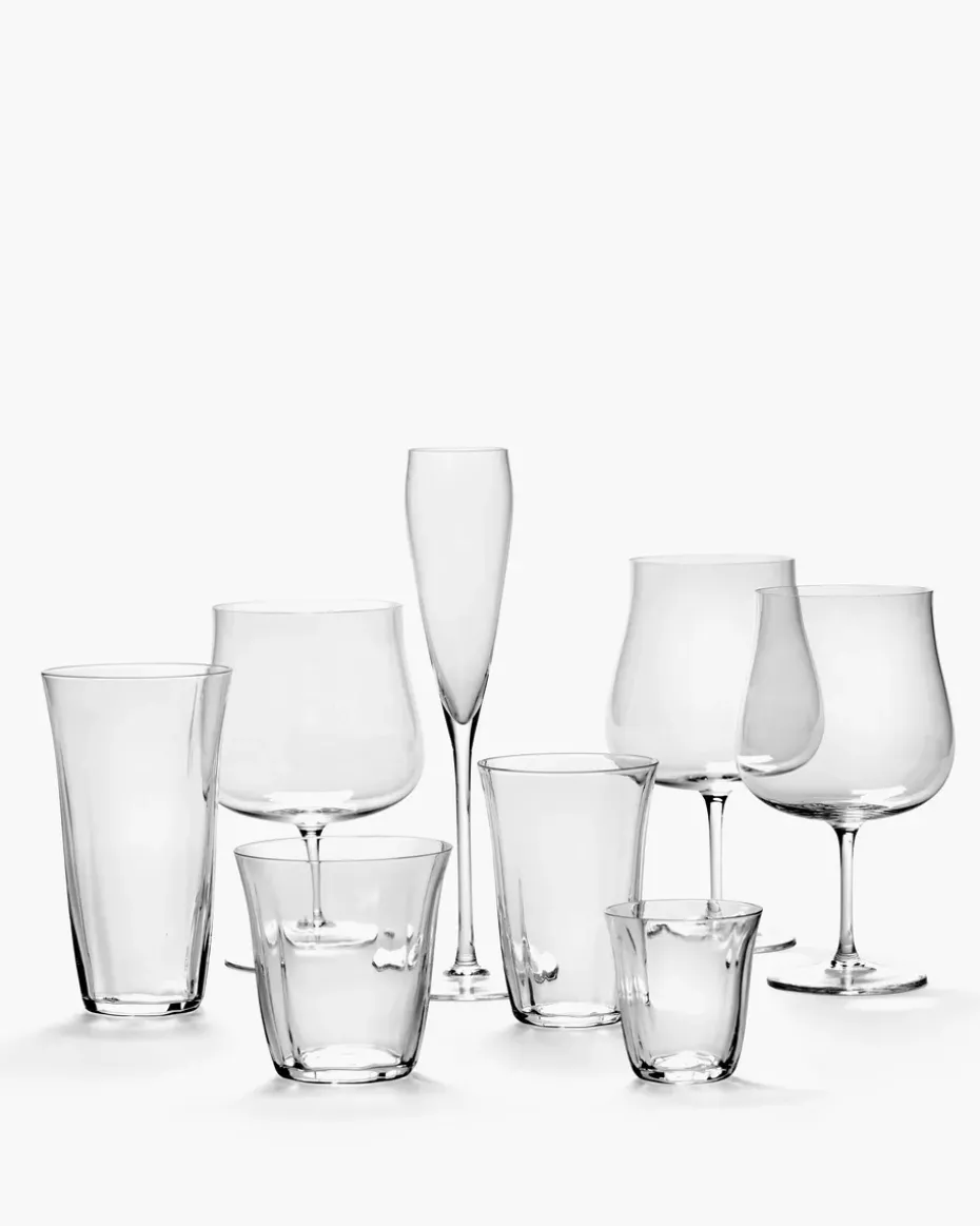 Vaso longdrink Silhouette 44 cl set de 4, Clear