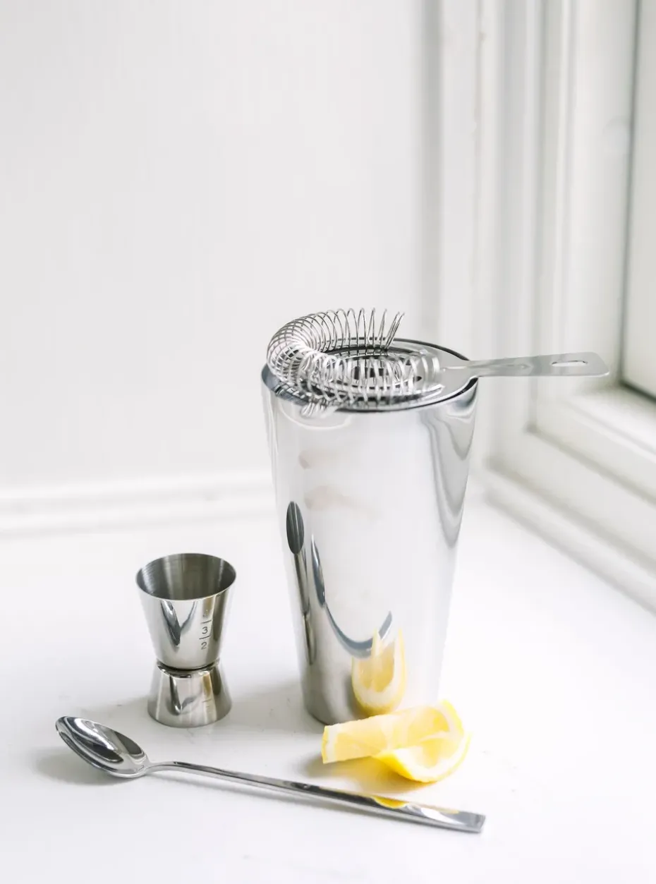 Vaso medidor Braddon 4 cl, acero inoxidable