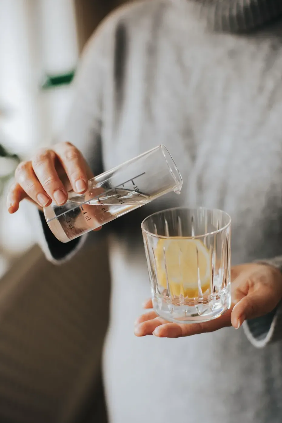 Vaso medidor Conn 10 cl, vidrio