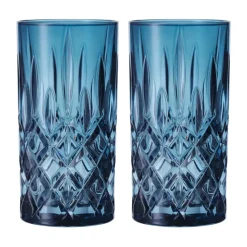 Vaso Noblesse Longdrink 39,5 cl 2-pack, Vintage blue