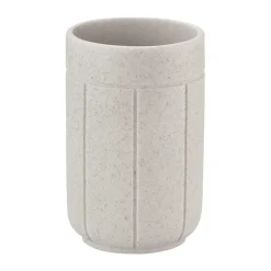 Vaso para cepillos de dientes Kua, Moonbeam, Ø7 × 11 cm