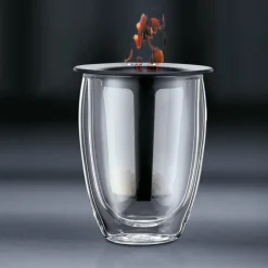 Vaso térmico con filtro Tea For One, negro