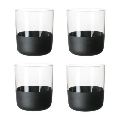 Vasos Manufacture Rock Old fashioned 25 cl, 4-pack, Clear