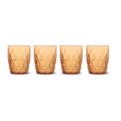 Vasos Picknick Juni 28 cl, 4-pack, Ámbar