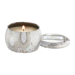Vela aromática Japonica Mini Tin 25 horas, Orquídea Mokara