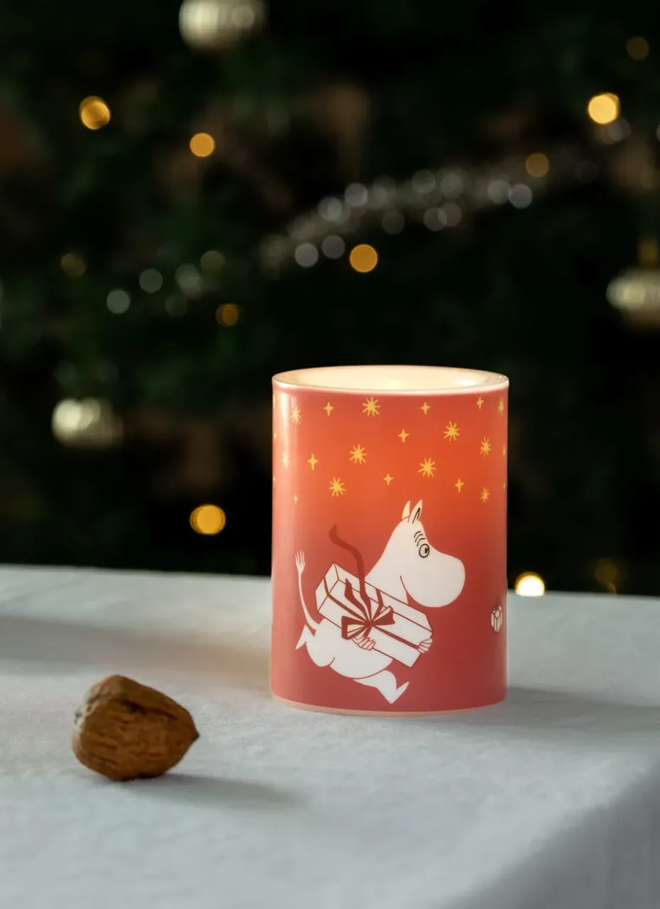 Vela gruesa LED Moomin 10 cm, Gifts