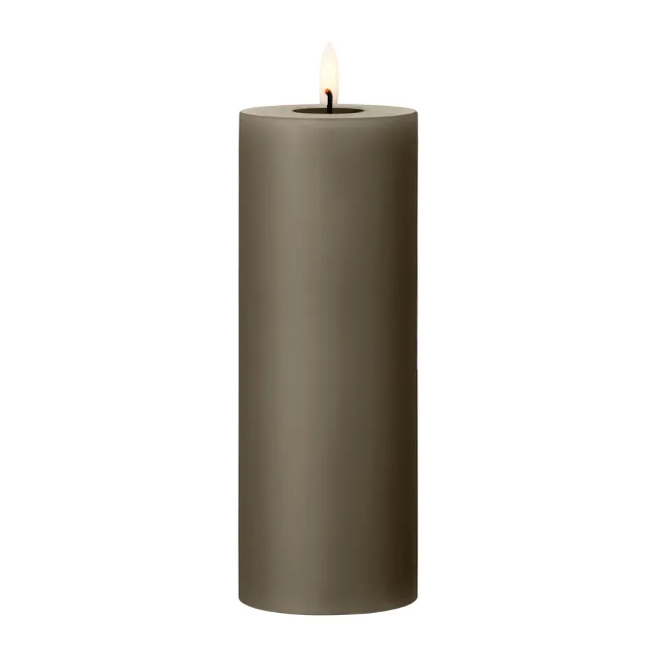 Vela LED ester & erik, 77 Caviar, 20 cm