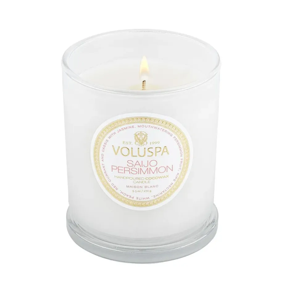 Vela perfumada Classic Maison Blanc 60 horas, Saijo Persimmon