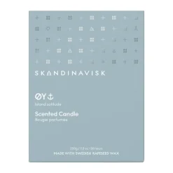 Vela perfumada con tapa Øy, 200 g