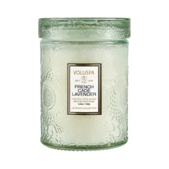 Vela perfumada en bote de cristal Japonica 50 horas, French Cade & Lavender