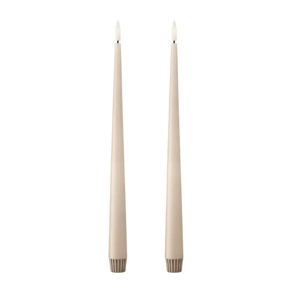 Velas LED ester & erik, 2-pack, 11 Ice Latte , 30 cm