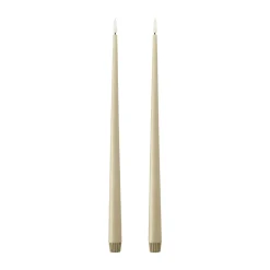 Velas LED ester & erik, 2-pack, 14 Pale ginger, 40 cm