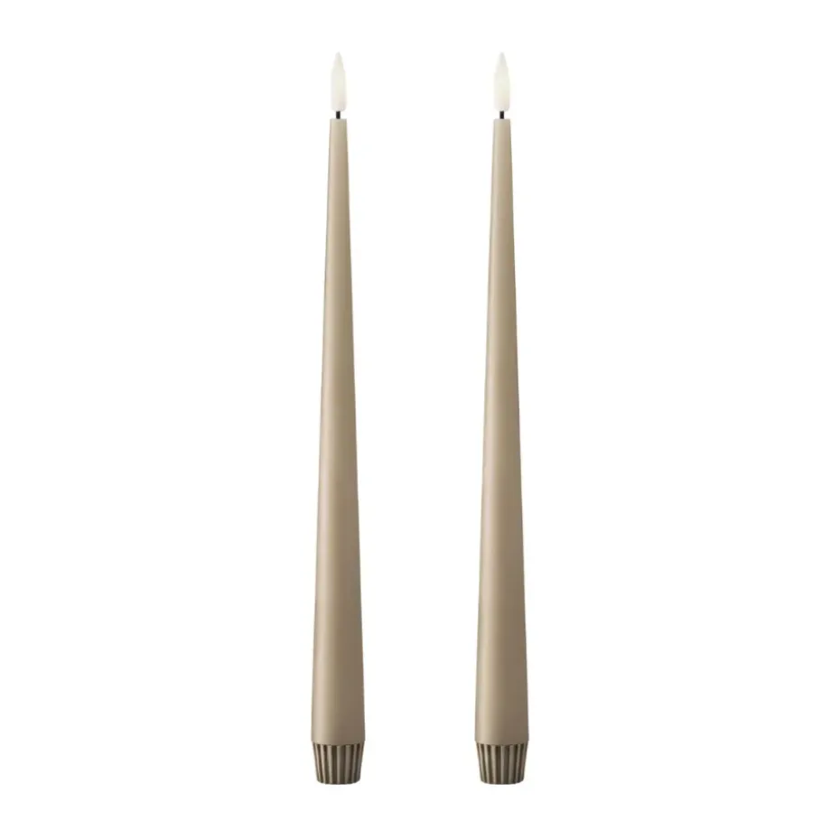 Velas LED ester & erik, 2-pack, 18 Nougat note , 30 cm
